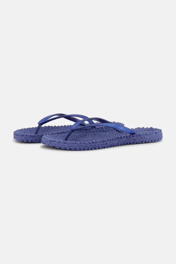 Blue Web Flip Flops by Ilse Jacobsen - Image 3