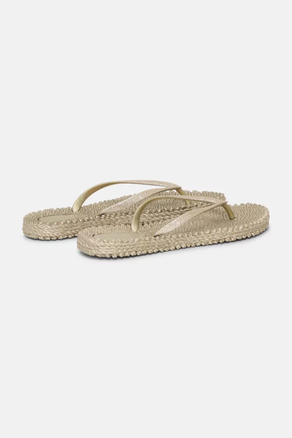 Gold - Platin Flip Flops by Ilse Jacobsen - Image 4
