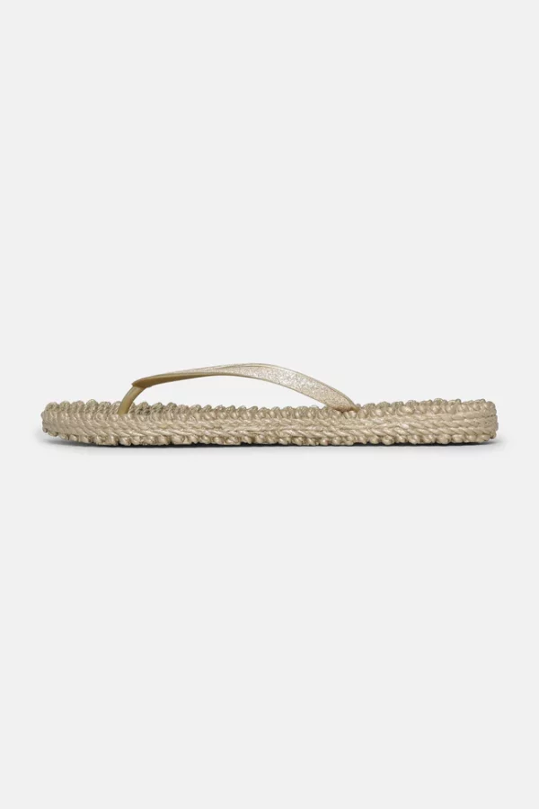 Gold - Platin Flip Flops by Ilse Jacobsen - Image 3