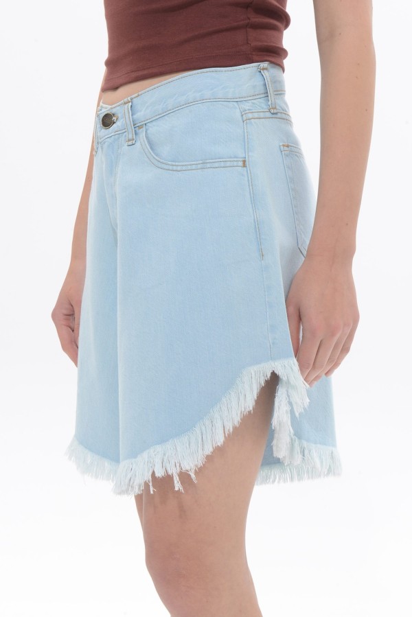 Domna Light Blue Bermuda by Sac & Co - Image 2