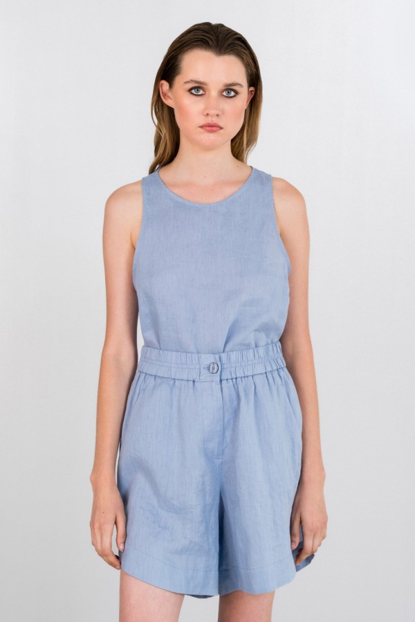 Top Linen Halter Neck by Philosophy