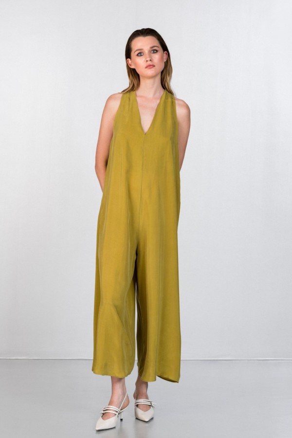 Cupro Jumpsuit by Philosophy - Image 2