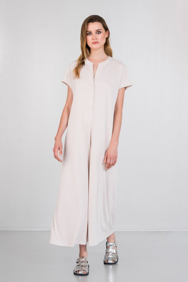Rib Loose Jumpsuit by Philosophy - Image 4