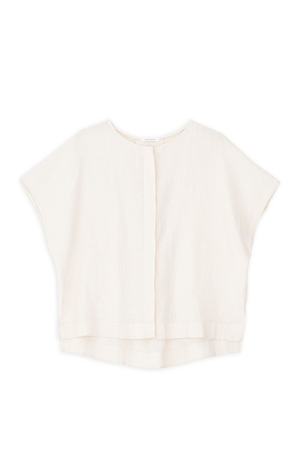Linen Loose Shirt by Philosophy - Image 6