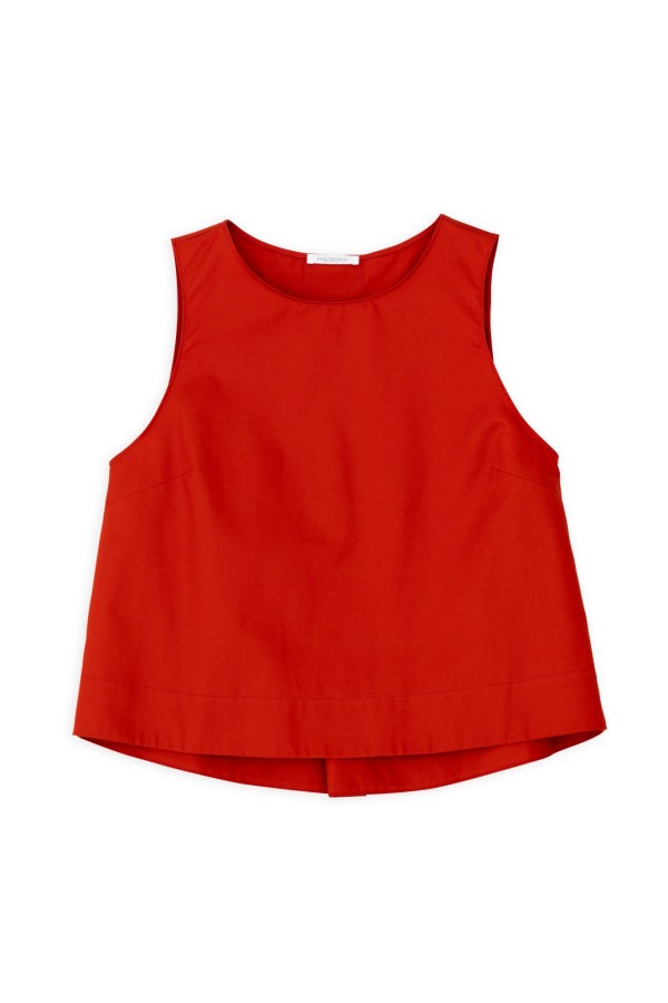 Cropped Top Poplin by Philosophy - Image 4
