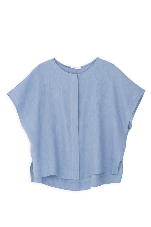 Linen Loose Shirt by Philosophy - Image 5