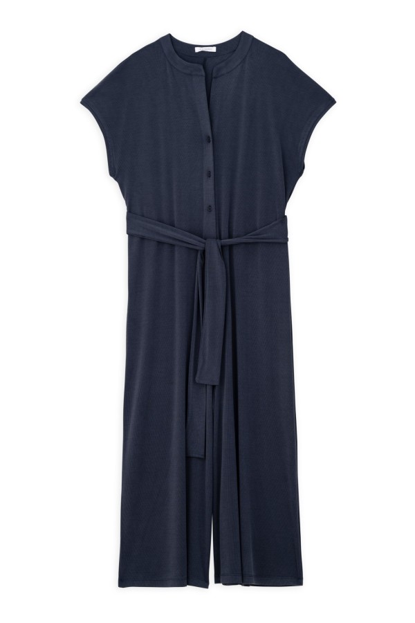 Rib Loose Jumpsuit by Philosophy - Image 2