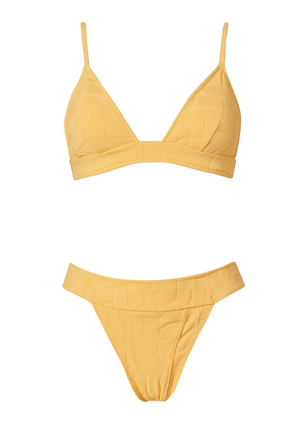 Swimwear Fernanda Banana Jacquard by Stefania Frangista
