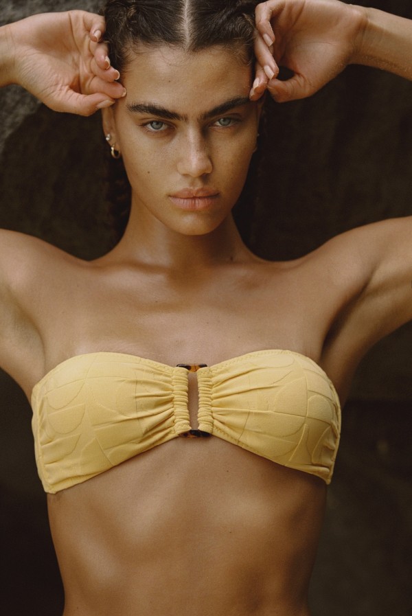 Swimwear Melita Black Curly by Stefania Frangista - Image 4