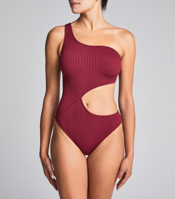 Swimwear Laetitia Bordeaux Curly by Stefania Frangista - Image 3