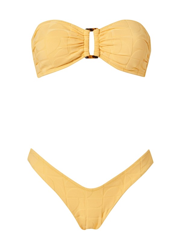 Swimwear Melita Banana Jacquard by Stefania Frangista