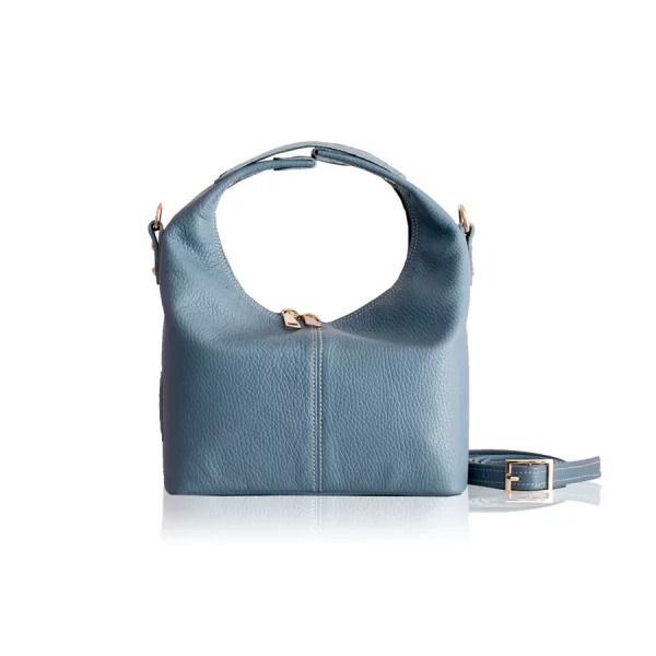Maggie Mint Leather Bag by Bonendis - Image 4