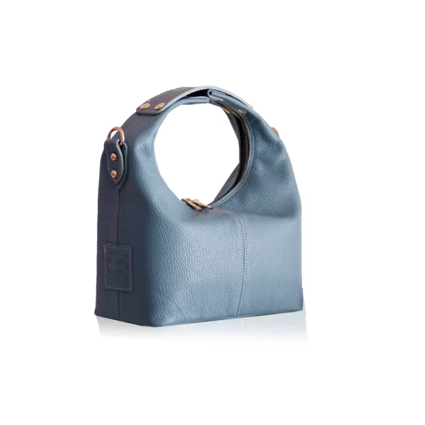 Maggie Mint Leather Bag by Bonendis