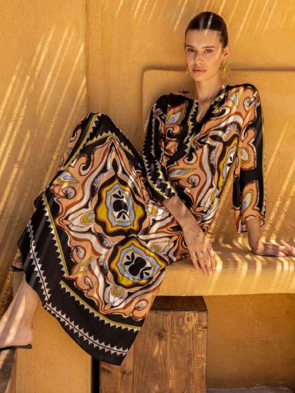 Layla Silky Maxi Dress by Nema - Image 2