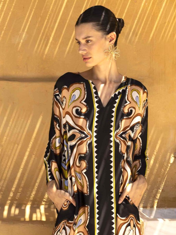 Layla Silky Maxi Dress by Nema - Image 3