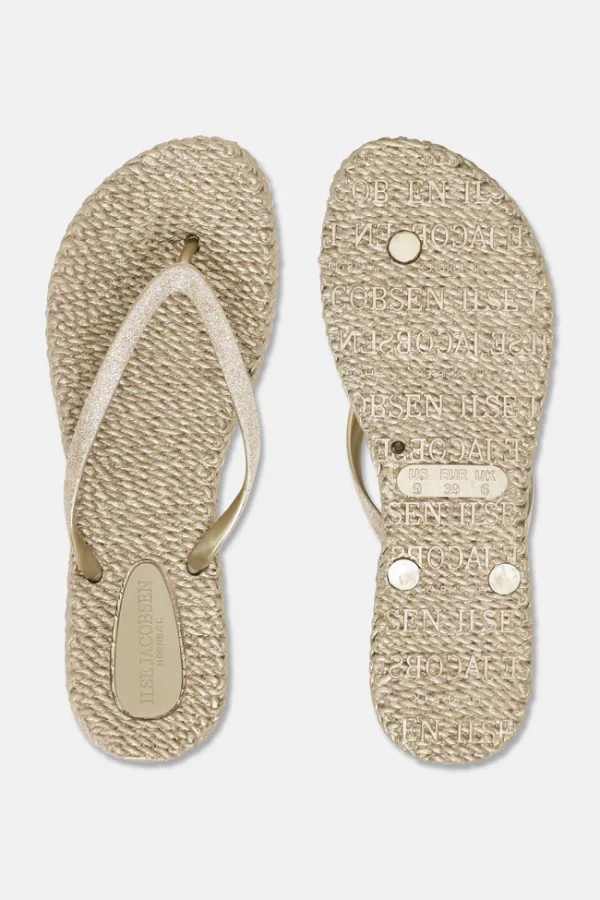 Gold - Platin Flip Flops by Ilse Jacobsen