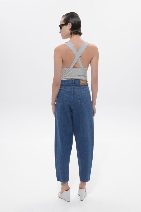 Lima Slouchy Ocean Blue Denim by Sac & Co - Image 2
