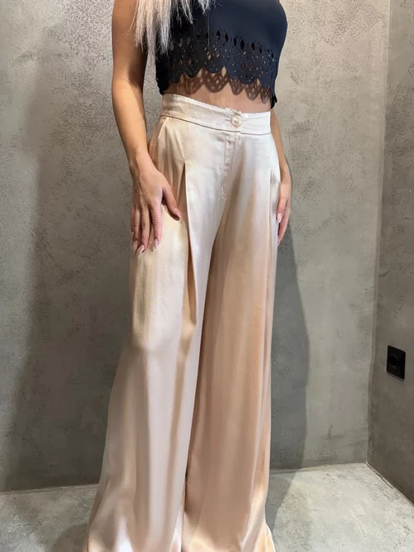 Satin Trousers by Nema