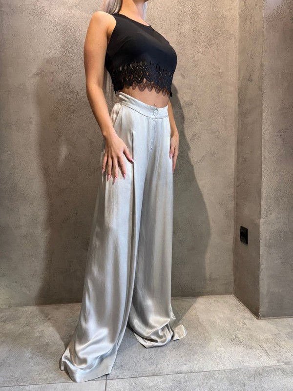 Satin Trousers by Nema