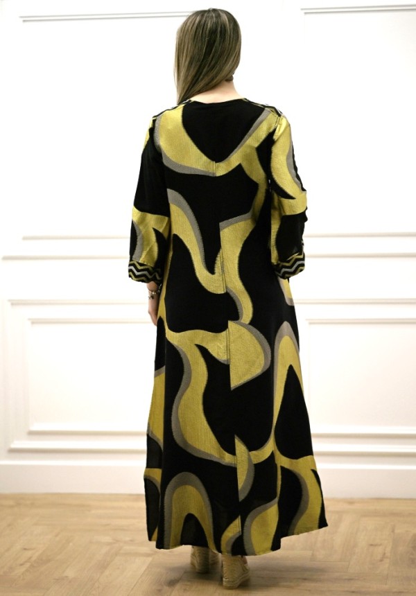 Noor Embroidered Maxi Dress by Nema - Image 3