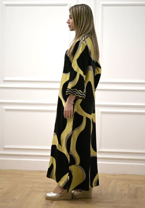 Noor Embroidered Maxi Dress by Nema - Image 2