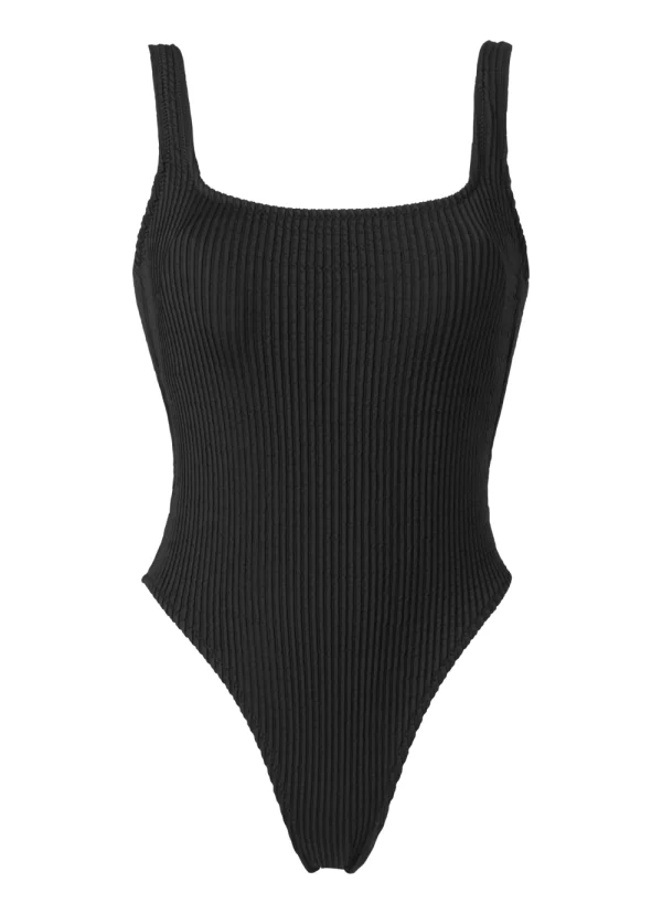 Swimwear Josie Black Curly by Stefania Frangista