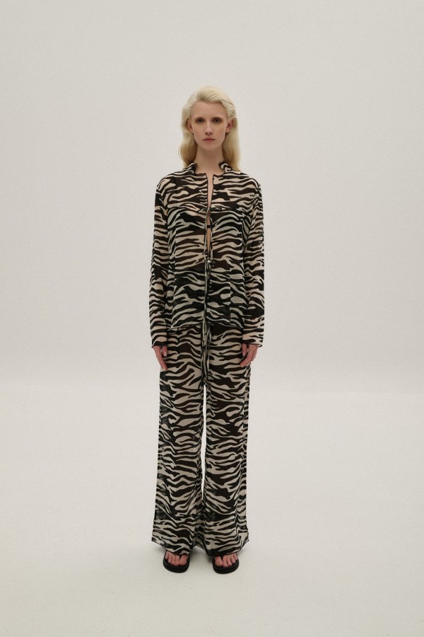 Zebra Pants  By Combos Knitwear - Image 4