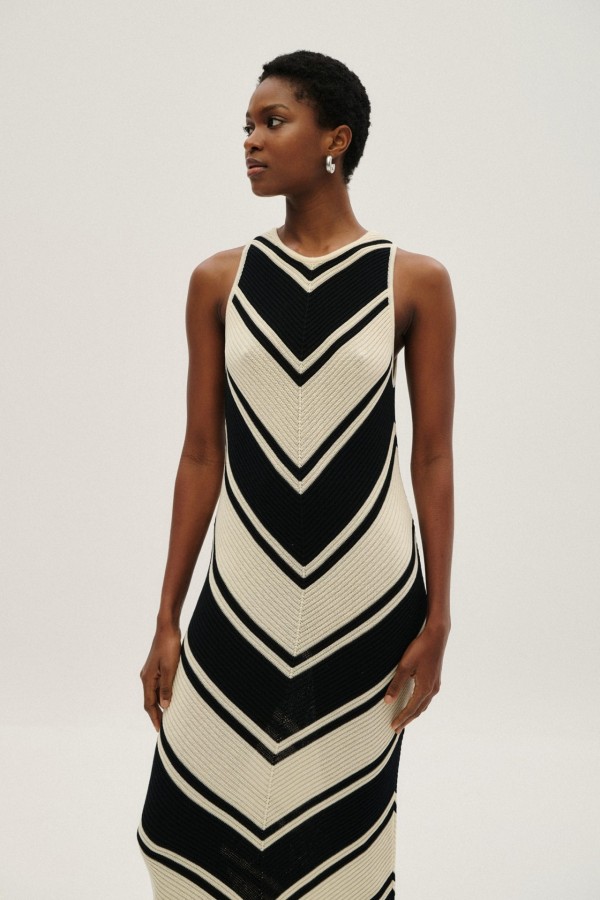 Maxi  Dress By Combos Knitwear - Image 2