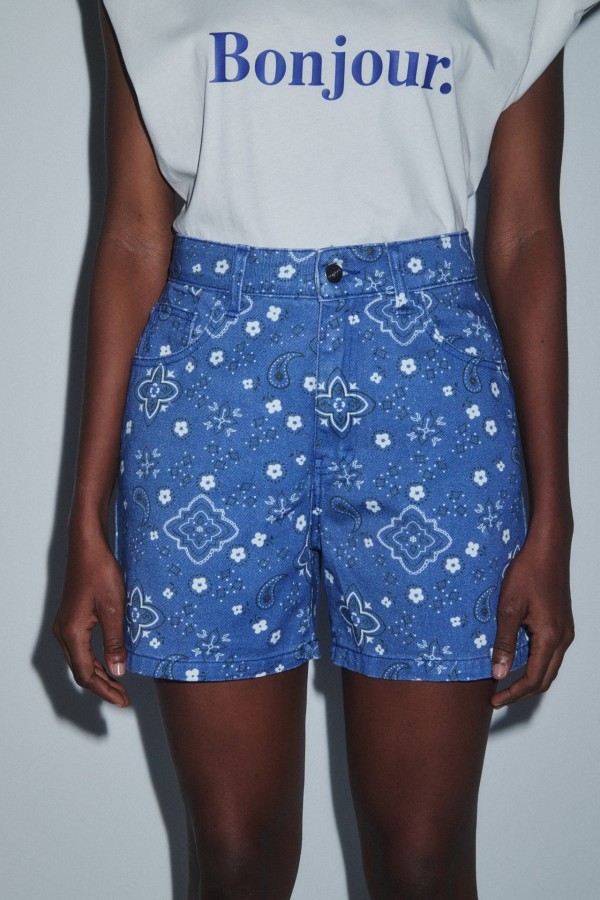 Denim Shorts Combos Knitwear - Image 2