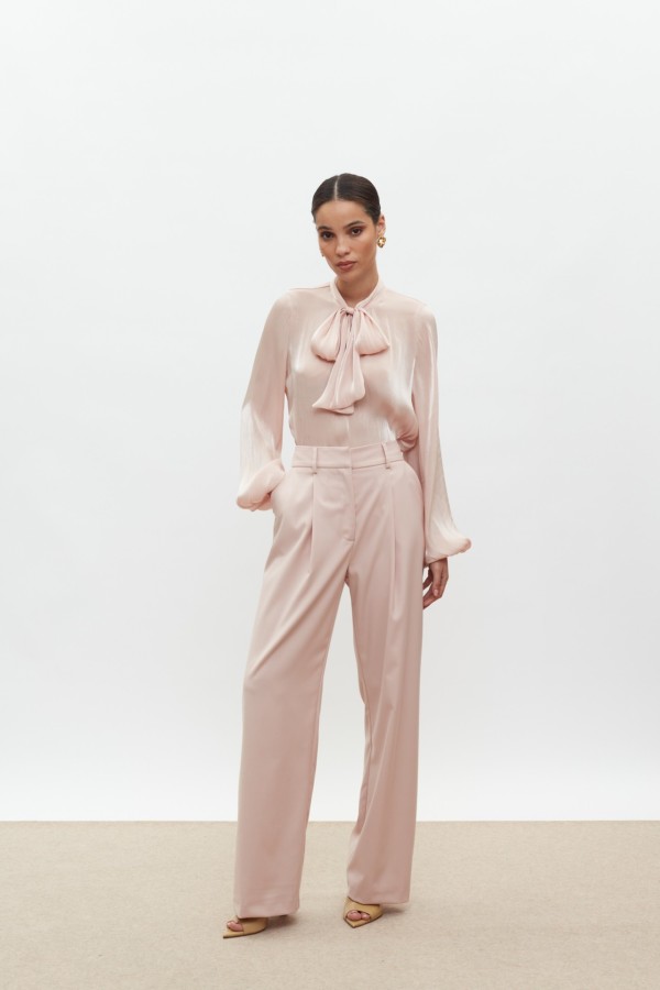 Adele Bow-Tie  Shirt by Mix & Match Showroom - Image 4