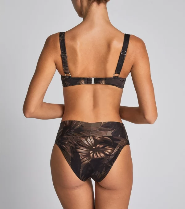 Swimwear Zoey Botanical Brown Rib by Stefania Frangista - Image 3