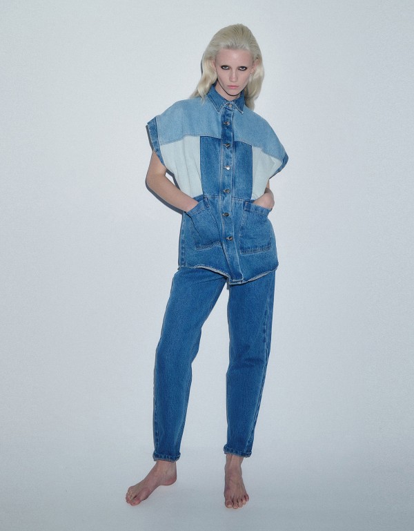 Denim Jacket Combos Knitwear - Image 2
