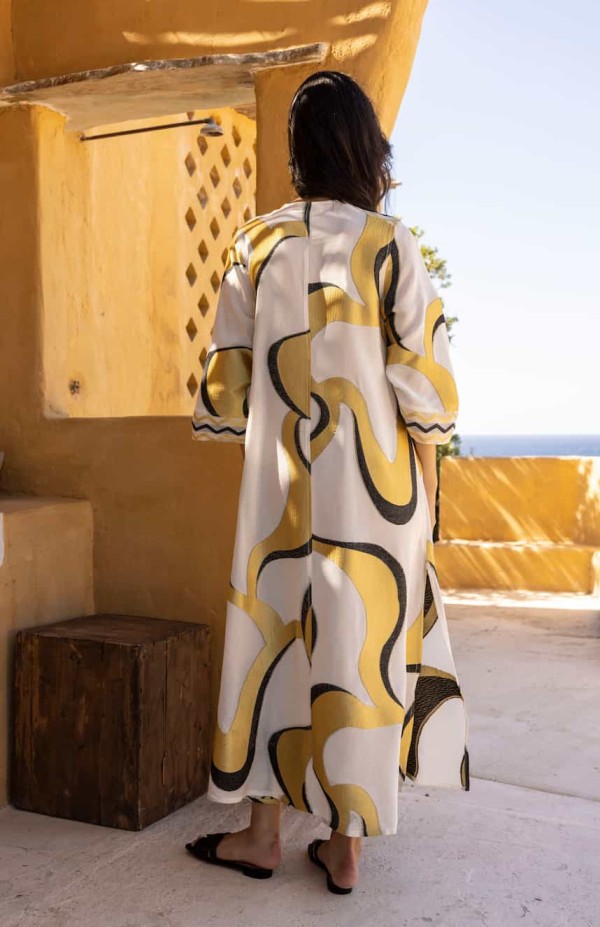 Noor Embroidered Maxi Dress by Nema - Image 2