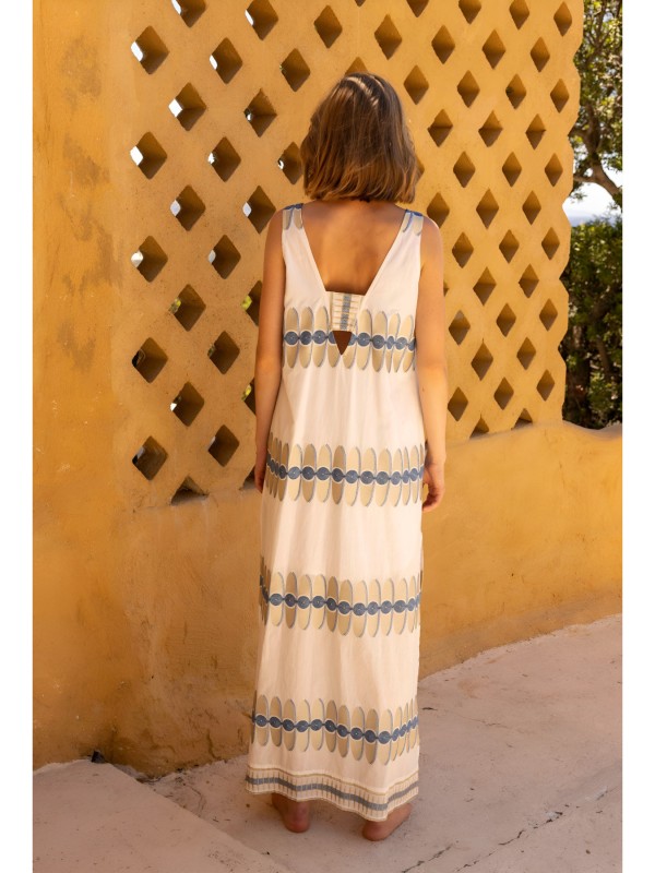 Maxi Embroidered Dress by Nema - Image 2