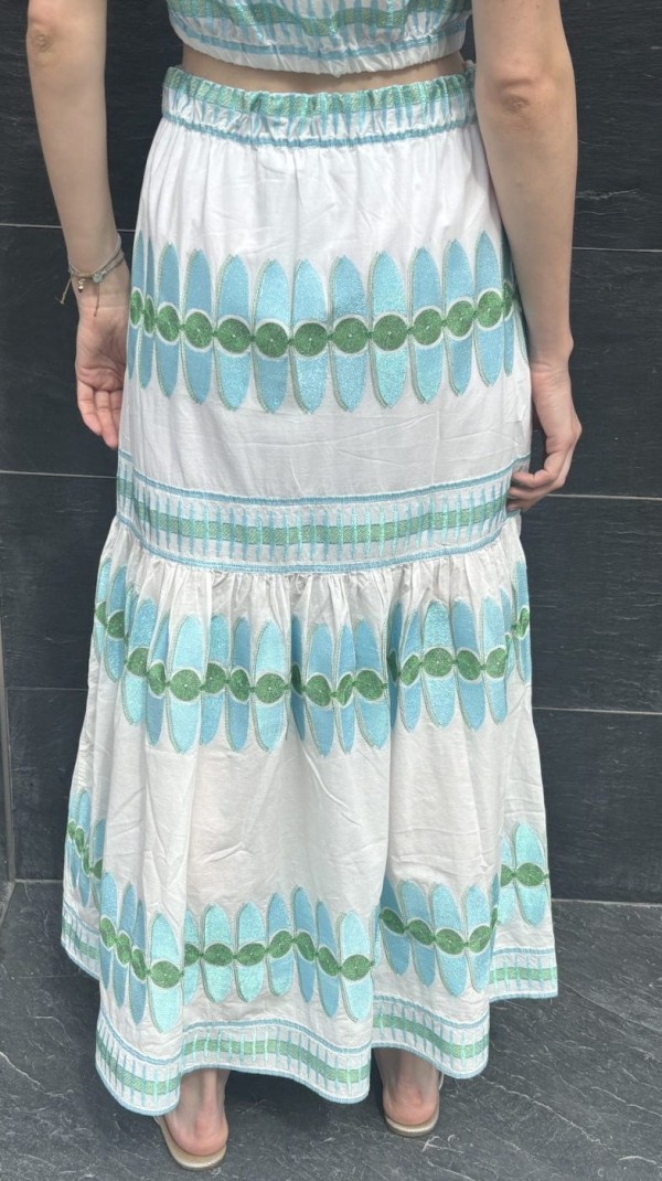 Embroidered Maxi Skirt by Nema - Image 2