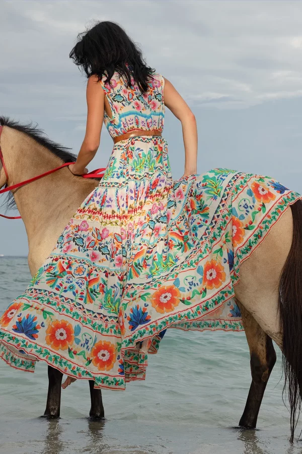 Neela Long Dress by Miss June - Image 2