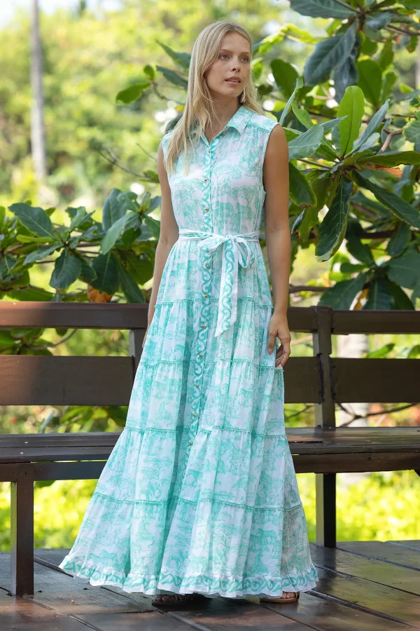 Gabie Long Dress by Miss June
