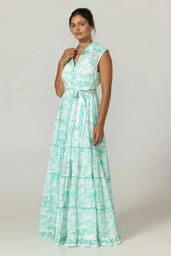 Gabie Long Dress by Miss June - Image 3