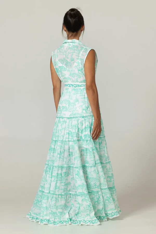 Gabie Long Dress by Miss June - Image 4