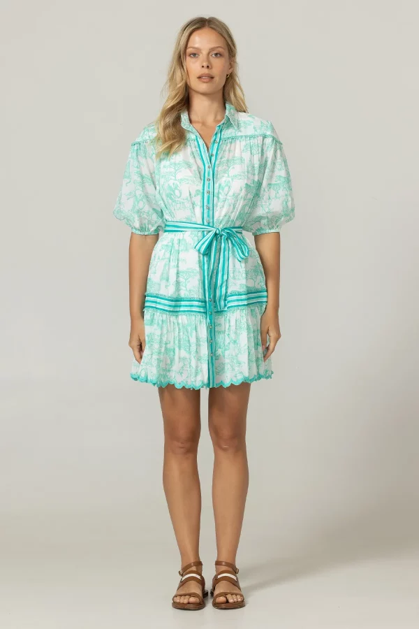 Elma Short Dress by Miss June - Image 4