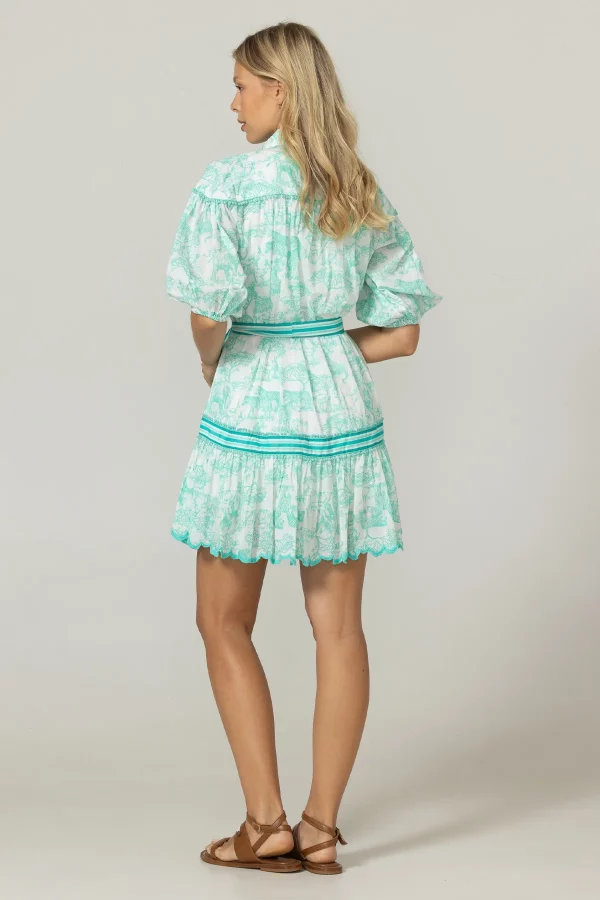 Elma Short Dress by Miss June - Image 3