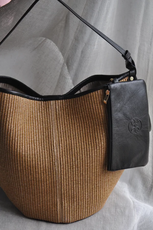 Helena Raffia Shoulder Bag by Bonendis - Image 4