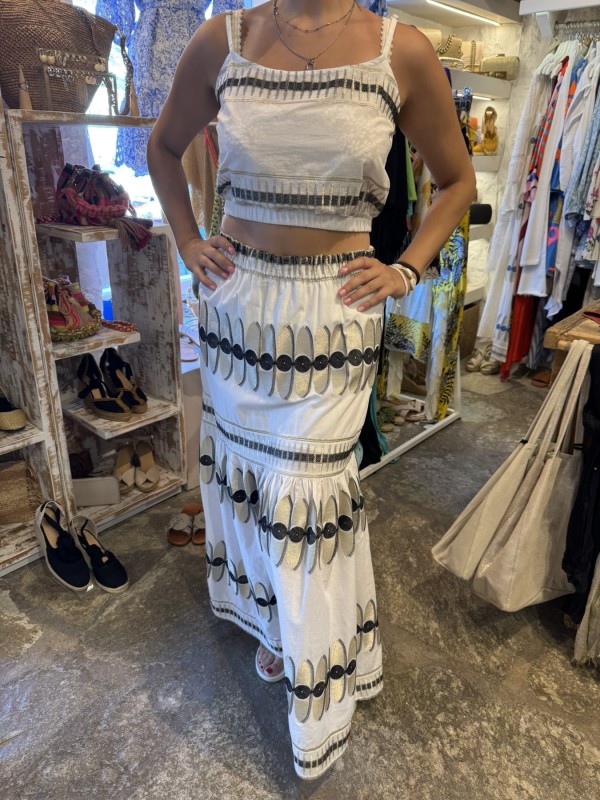 Embroidered Crop Top by Nema - Image 3