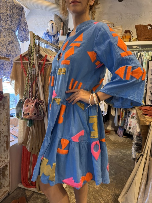 Diona Embroidered Dress by Nema - Image 2