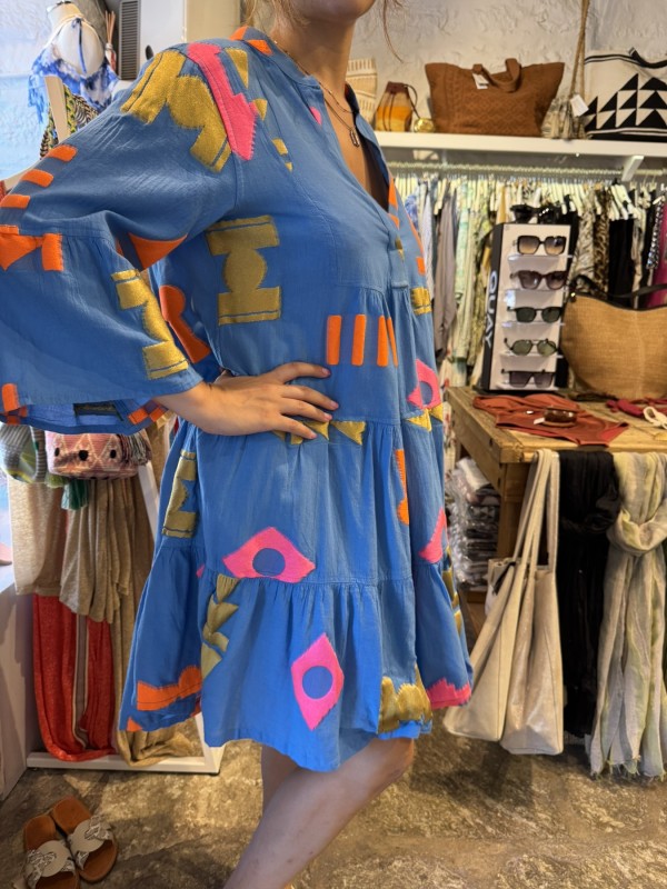 Diona Embroidered Dress by Nema - Image 3