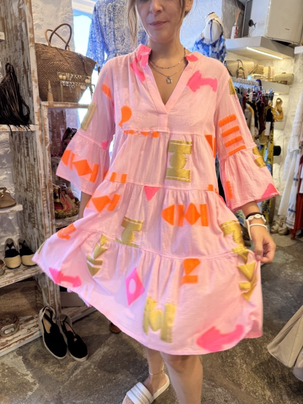 Diona Embroidered Dress by Nema - Image 3