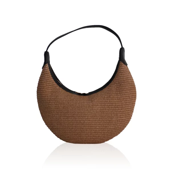 Ophelia Small Raffia Bag by Bonendis
