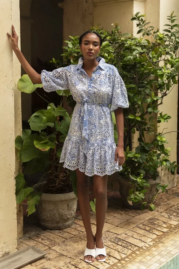Violeta Short Dress by Miss June - Image 3