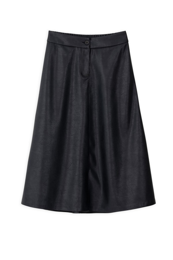 Leather Midi Skirt by Philosophy - Image 5