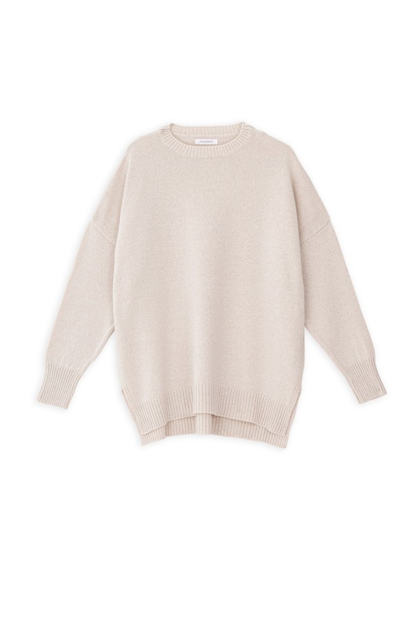 Cashmere Round Neck Sweater by Philosophy - Image 2